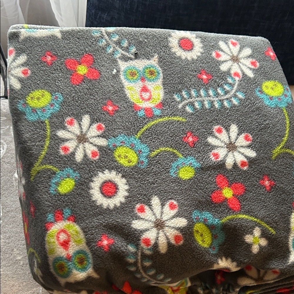 Queen sheet set NEW Floral Owl Patterned